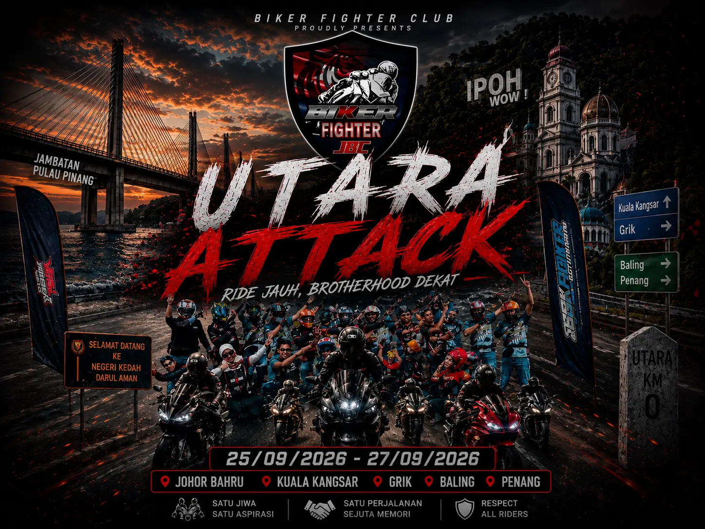 Utara Attack — Biker Fighter JBC